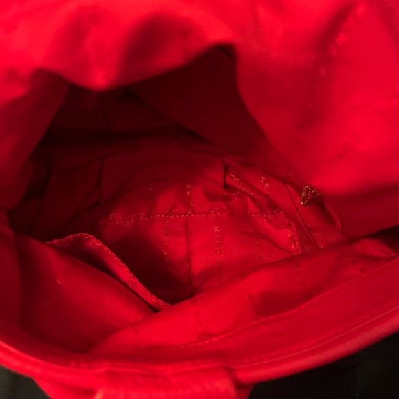 Authentic Red Marc Jacobs Natasha Purse - Picture 7 of 8